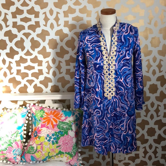 lilly pulitzer gracelynn stretch tunic dress